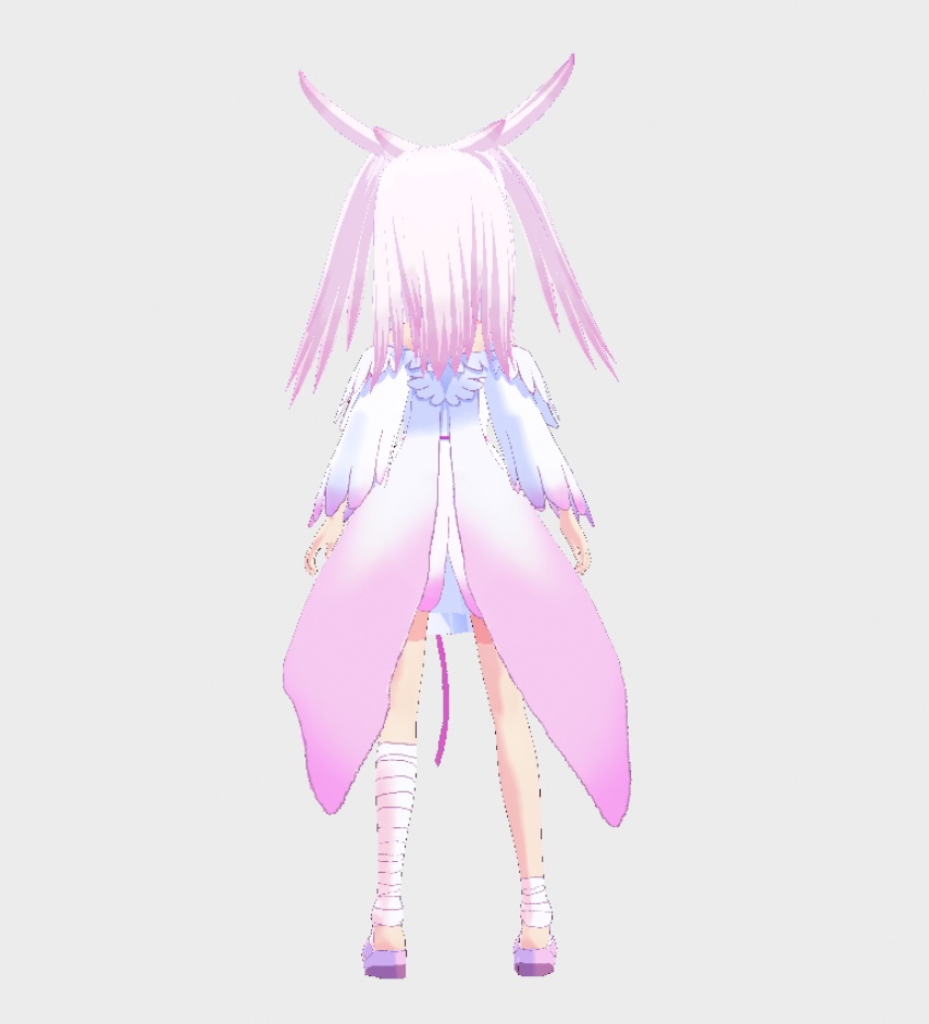 【オリジナル3Dキャラクター】Rapie/らぴー【VRMモデル】