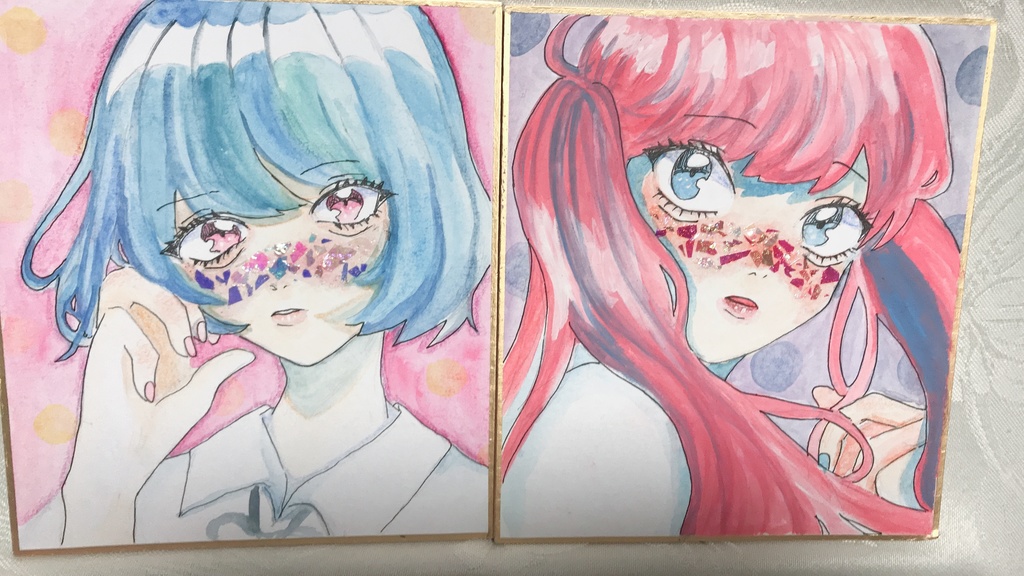 なこなゆミニ原画(2枚セット)