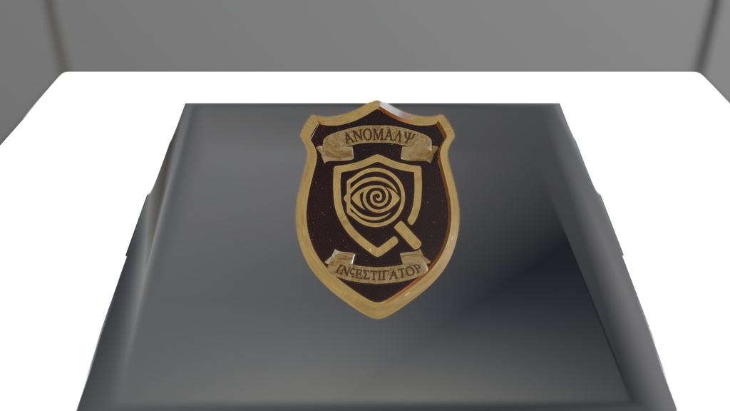 【異変調査官試験】特典 「上級調査官バッジ」