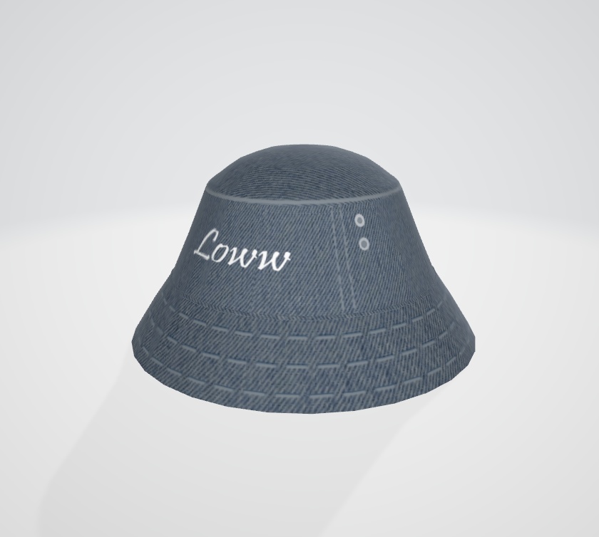 【VRC想定】バケットハット（Bucket Hat）