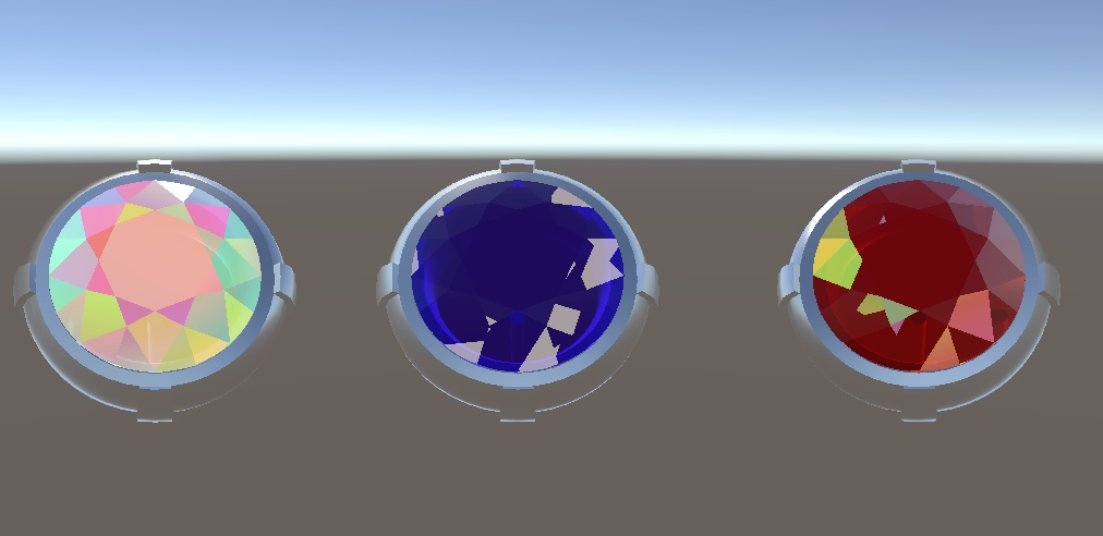 【VRC想定】ダイヤピアスセット