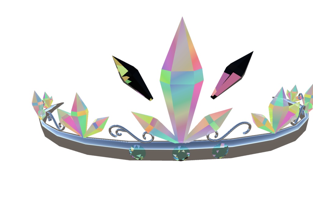 【VRC想定】ダイヤティアラ