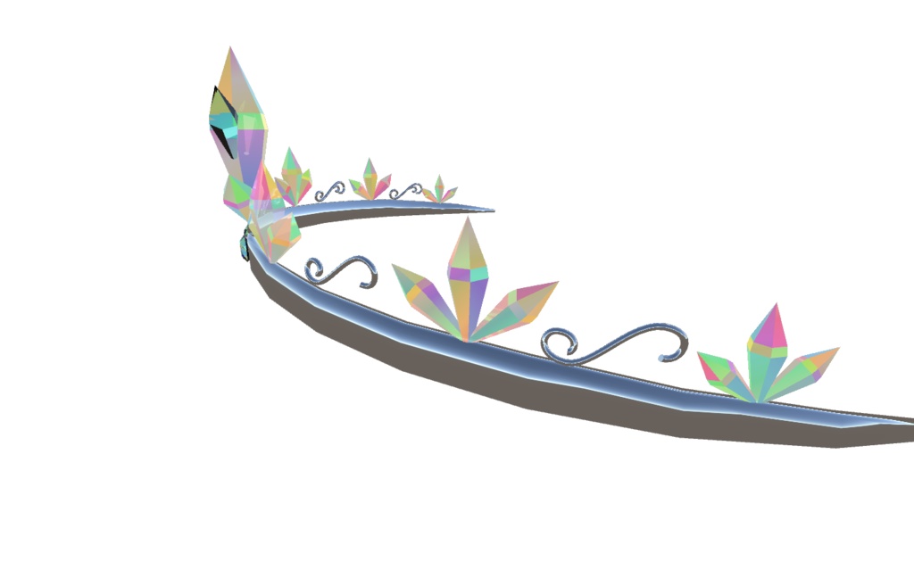 【VRC想定】ダイヤティアラ