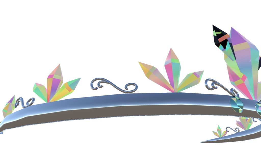 【VRC想定】ダイヤティアラ