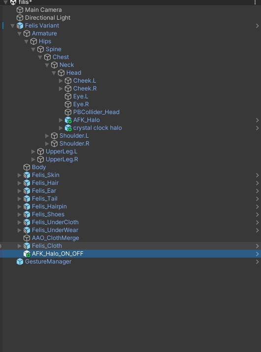 【アニメーション付き】離席表示Halo