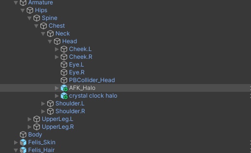 【アニメーション付き】離席表示Halo