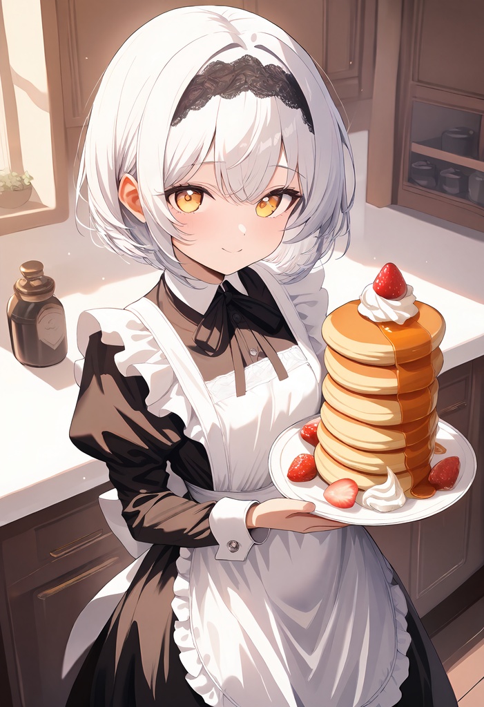 Rinoのメイド日和|AIイラスト集 15枚セット