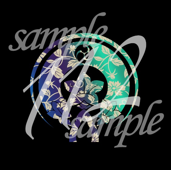 膝丸イメージジップパーカー