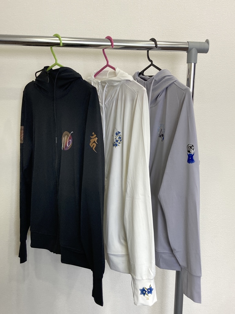 10/9 22時~予定:夏用UVパーカー・半袖Tシャツ