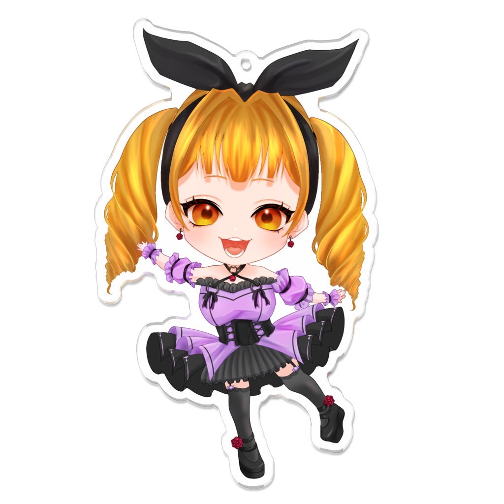 七葉このん【Twitch780人記念】アクリルキーホルダー