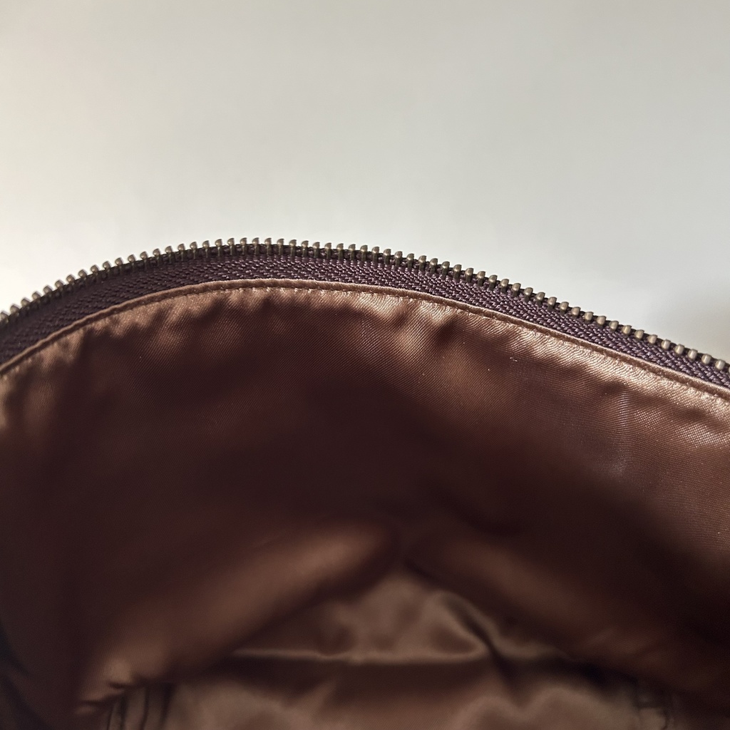 両面印刷合皮ポーチ