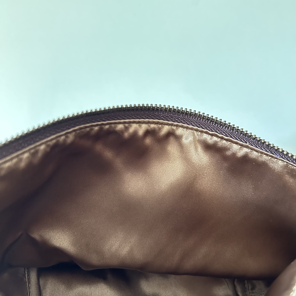 両面印刷合皮ポーチ