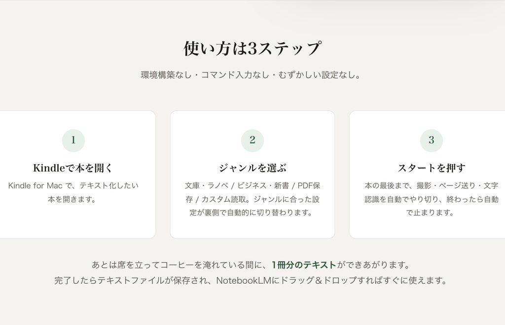 【無料お試し版】Yomitomo ワンクリックでOCR(ルビ自動除去・Macアプリ)