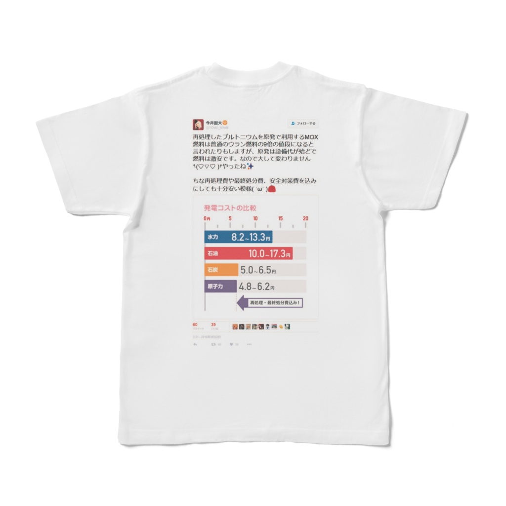 奇妙なグラフTシャツ