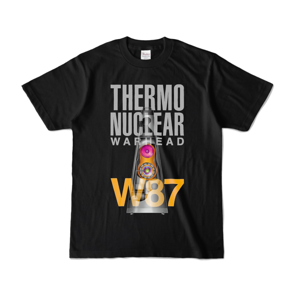 核弾頭Tシャツ（ブラックver）