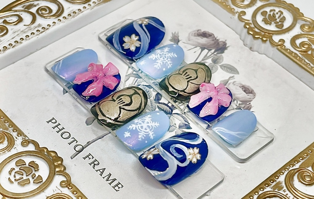 【原神】神里綾華_イメージネイルチップ