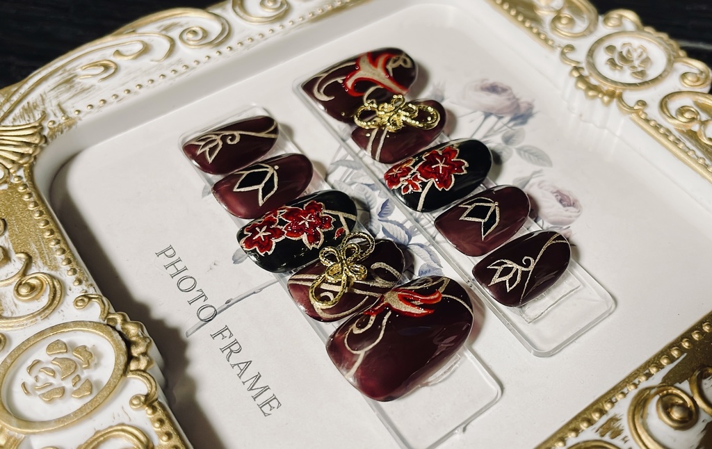 【原神】胡桃_イメージネイルチップ