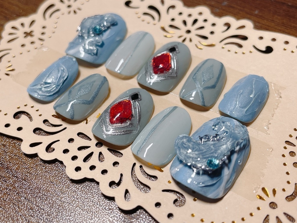 【原神】タルタリア_イメージネイルチップ