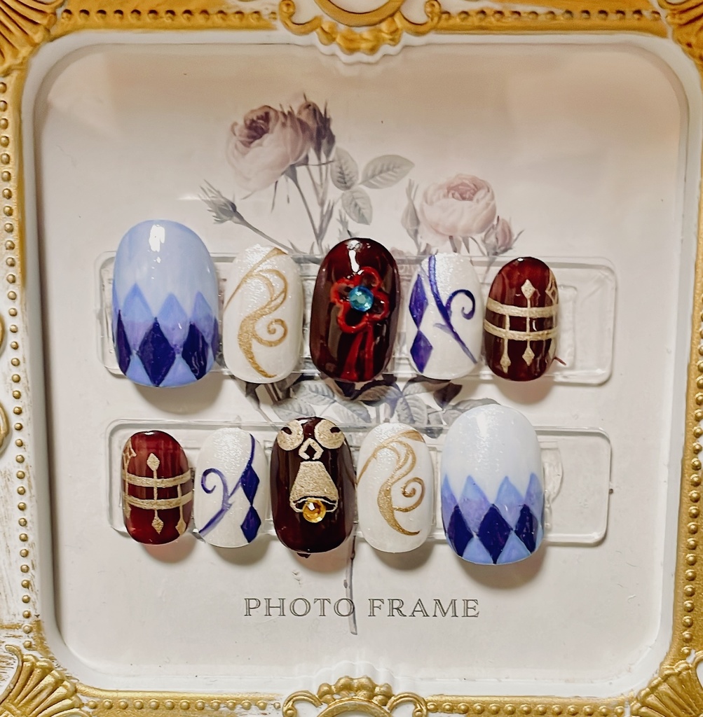 【原神】甘雨_イメージネイルチップ