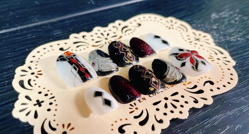 【原神】アルレッキーノ(召使)_イメージネイルチップ