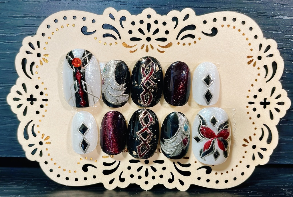 【原神】アルレッキーノ(召使)_イメージネイルチップ