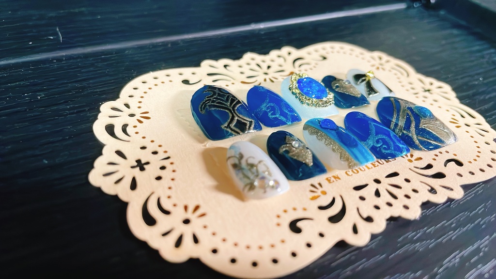 【原神】ヌヴィレット_ネイルチップ