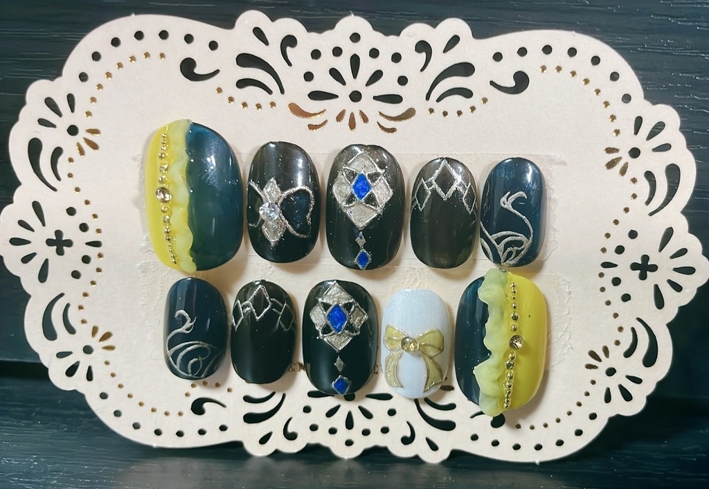 【原神】ナヴィア_ネイルチップ