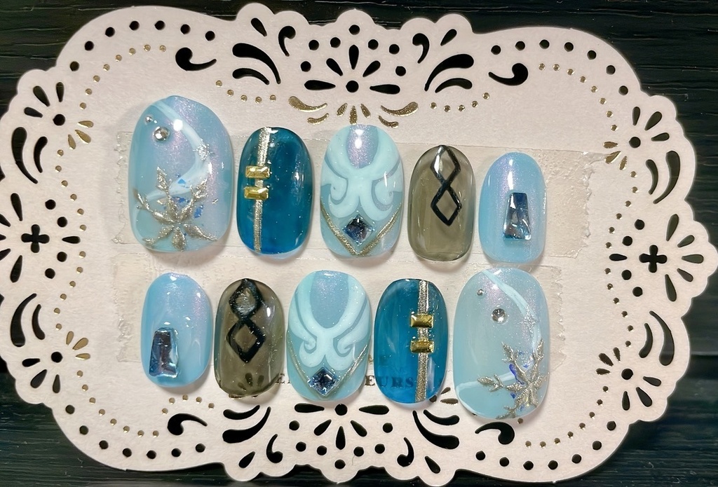 【原神】エウルア_概念ネイル