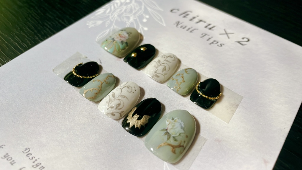 【twst】リリア(花婿)_概念ネイル