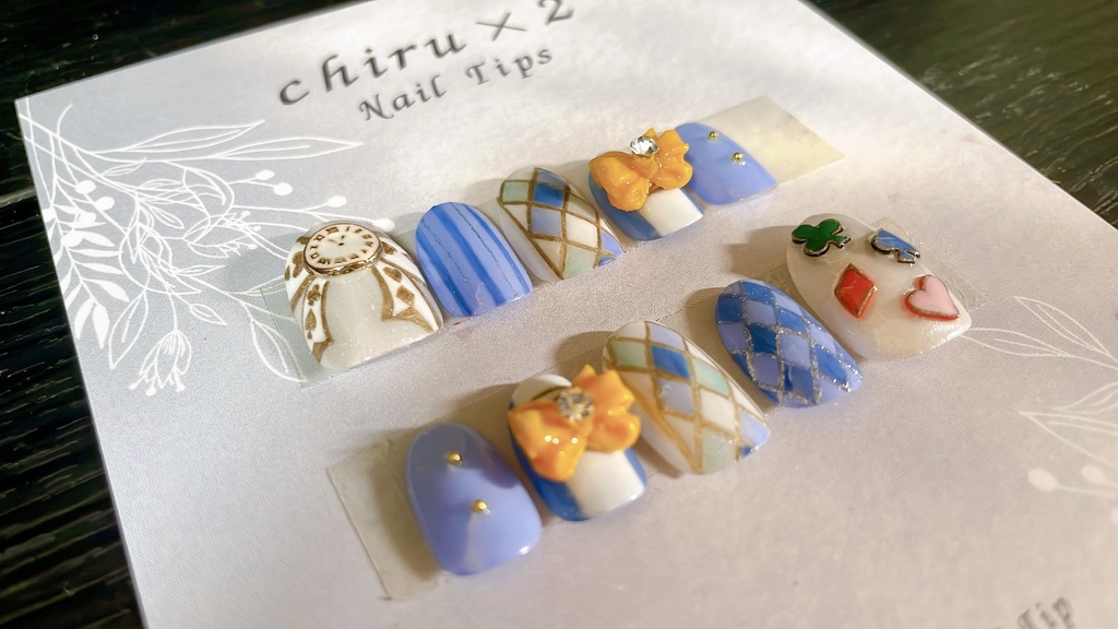 【twst】デュース(ラビット)_概念ネイル