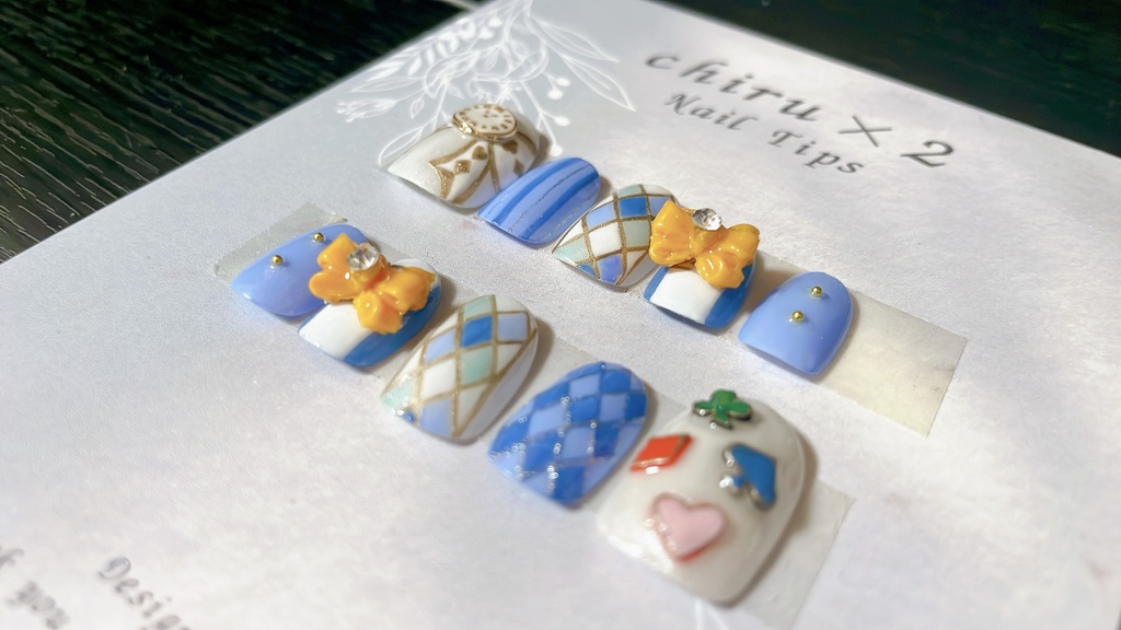 【twst】デュース(ラビット)_概念ネイル