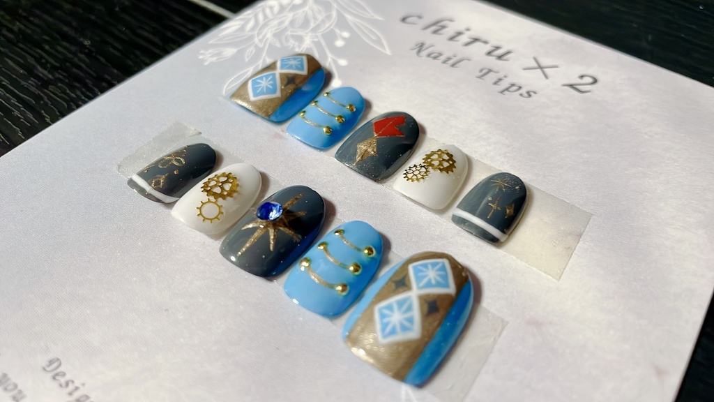 【twst】オルト(プレイフルギア)_概念ネイル