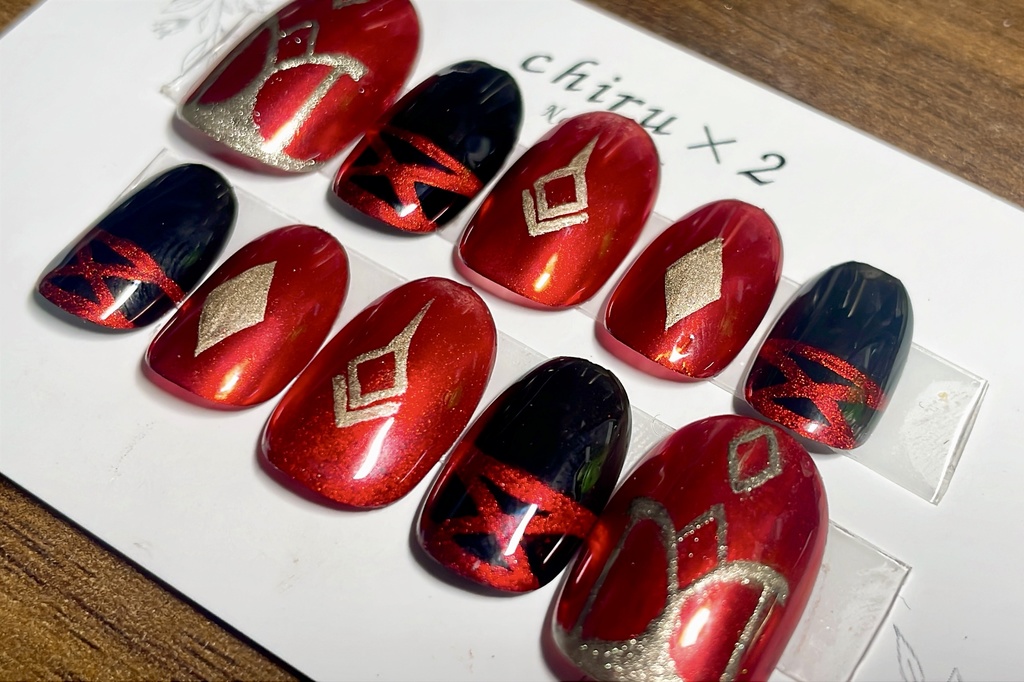 【Fate】モードレッド(通常)_概念ネイル