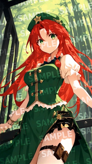 【Android用|8000pxHD動く壁紙】紅美鈴