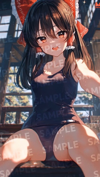 【Android用｜8000pxHD動く壁紙】博麗霊夢R18