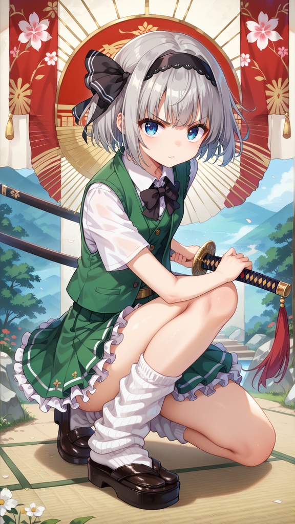 【Android用|8000pxHD動く壁紙】魂魄妖夢