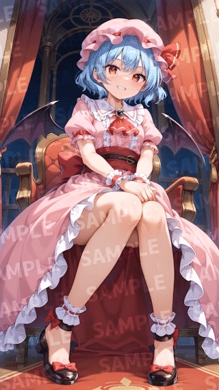【Android用｜8000pxHD動く壁紙】レミリア・スカーレット