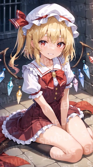【Android用|8000pxHD動く壁紙】フランドールスカーレット