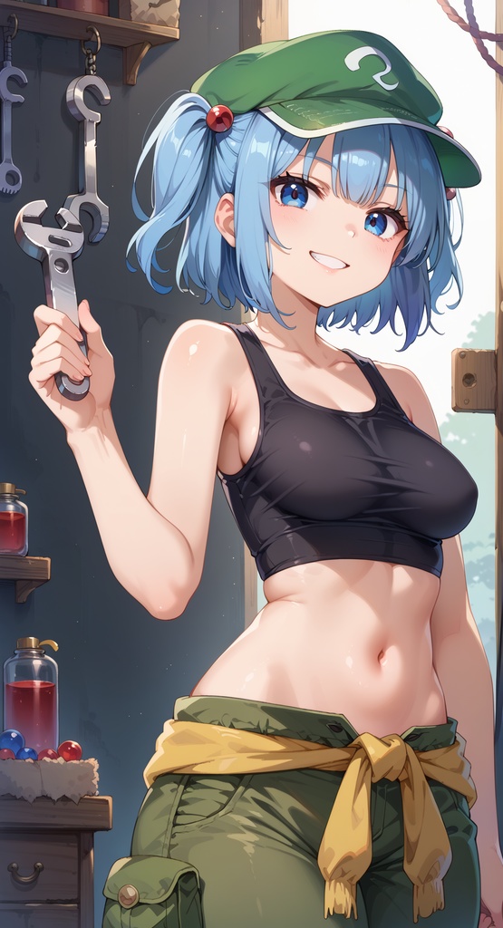 【Android用|8000pxHD動く壁紙】河城にとり