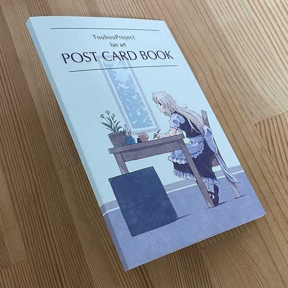 Touhou Project fan art POST CARD BOOK