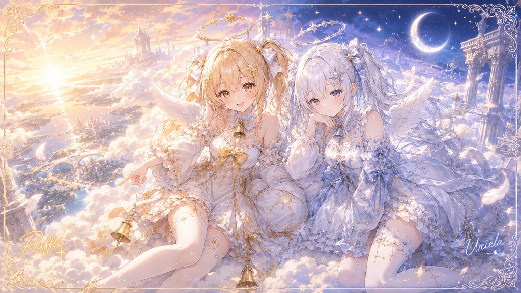 〖商用利用可〗Uriela Voice Palette - 夜の祈りを届ける高音ウィスパー天使ボイス / Style-Bert-VITS2向け音声モデル