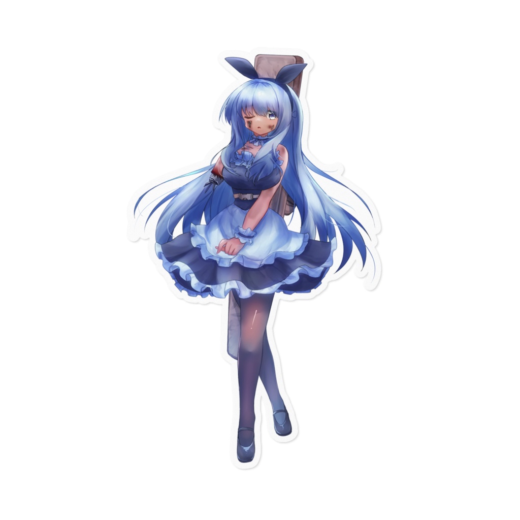メカバレ×メイドロボ（ステッカー）
