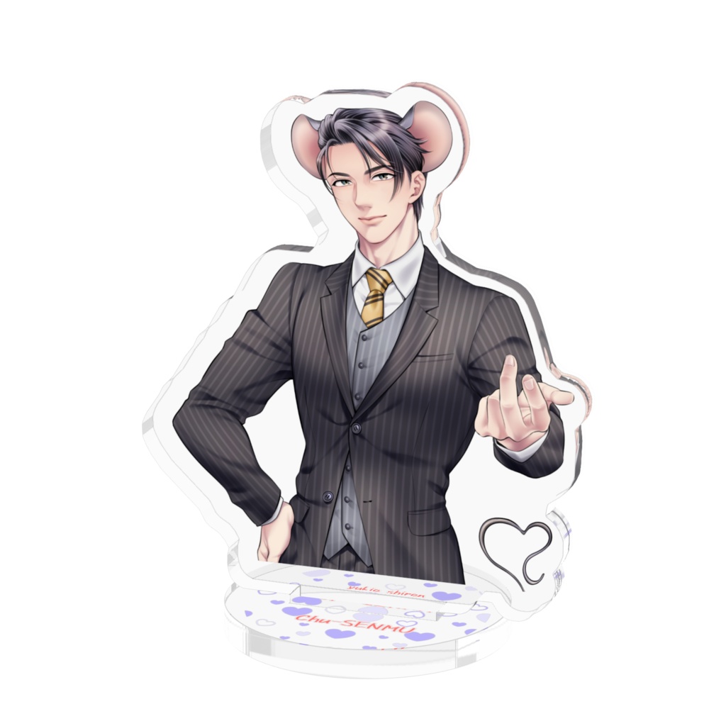 ちゅー専務アクリルフィギュア（バストアップ）