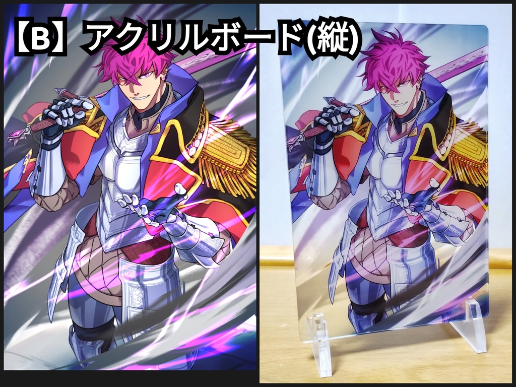 ルキウス・ヒベリウス アクリルグッズ/クリアファイル