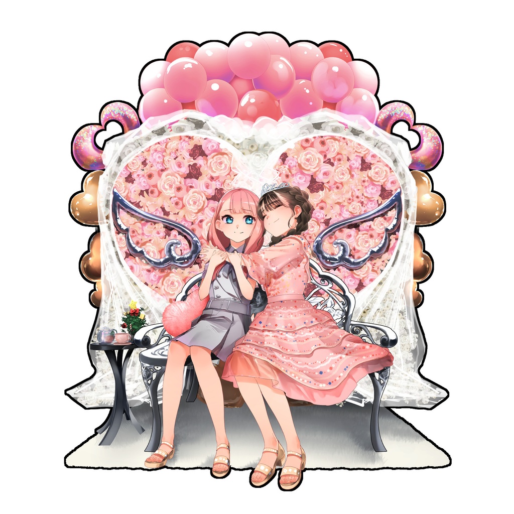 神木みかみ&涼花萌　卒業アクスタ