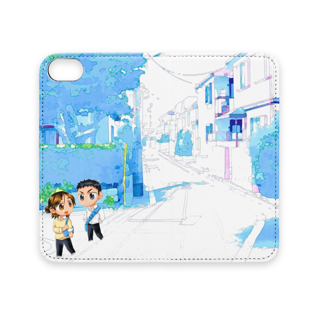 旭大手帳型iPhoneケース