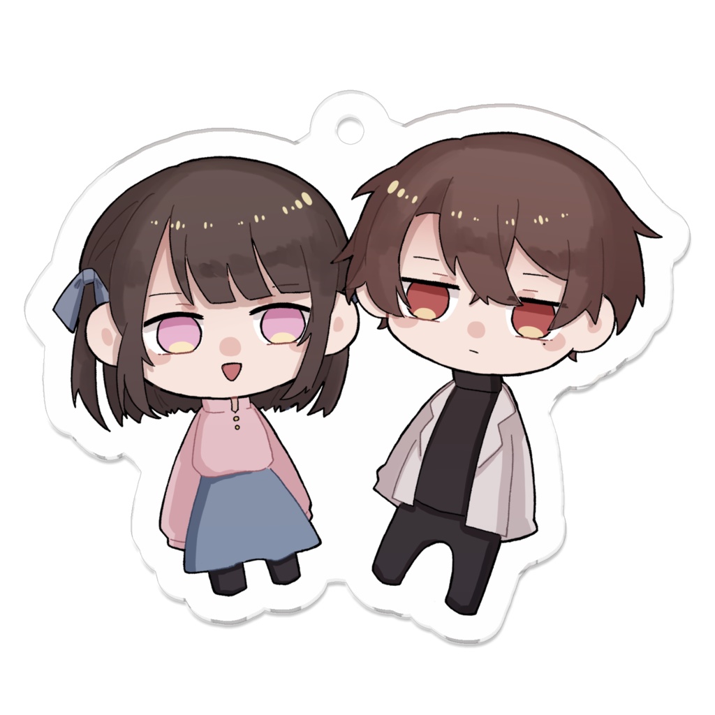 りつさよアクキー小