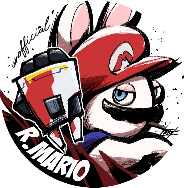 【非公式】マリオ派生作品缶バッジ