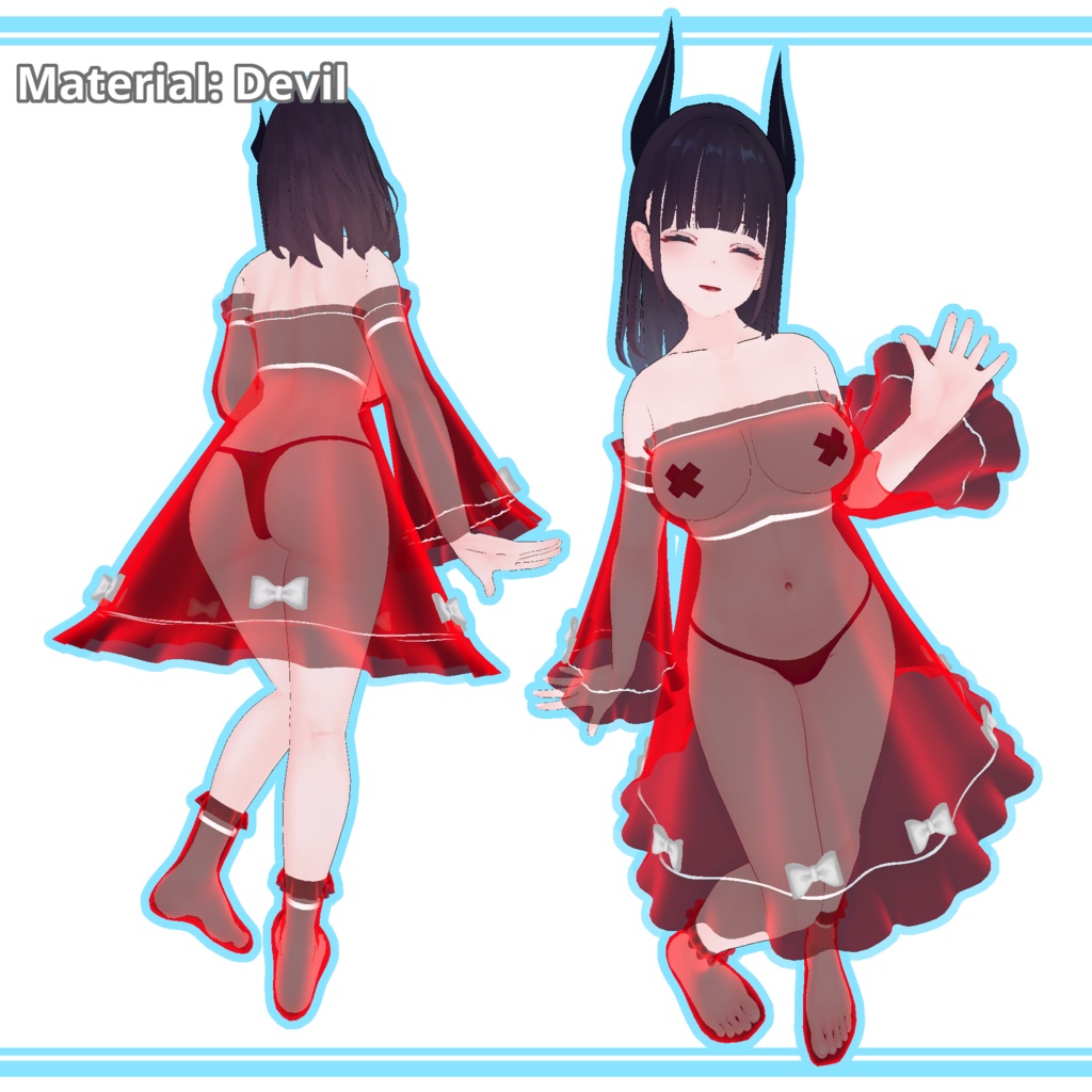 【くろなつ用】ベビードール / Babydoll for Kuronatu