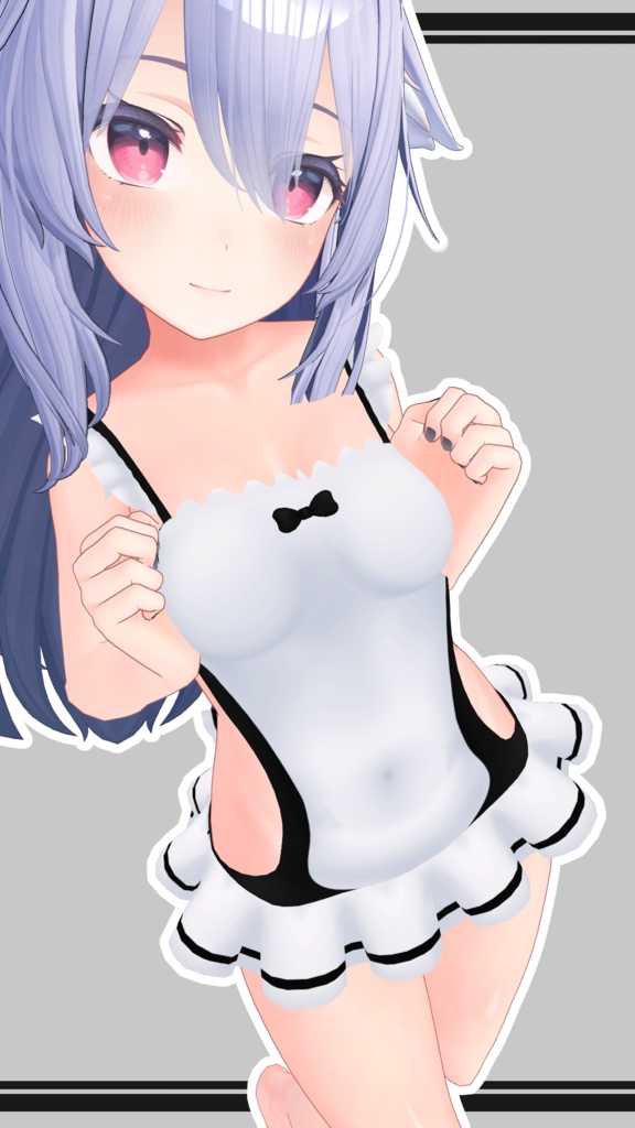 【桔梗用】メイド水着 / Maid Swimsuit for Kikyo